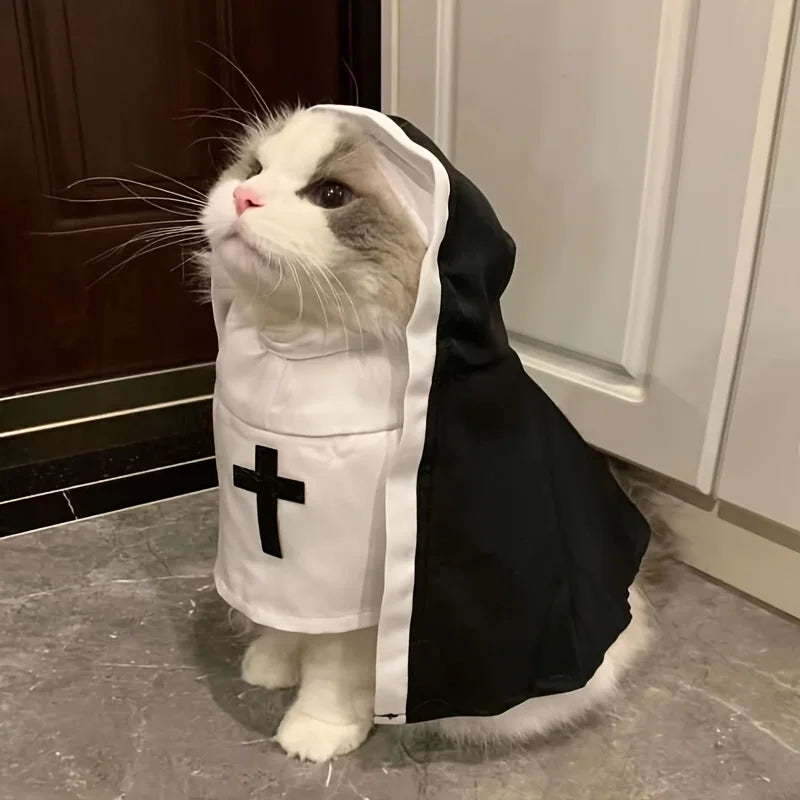 The NUN Costume For Pets