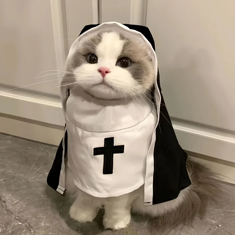 The NUN Costume For Pets